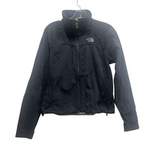 The North Face Black Softshell Full Zip Jacket Men's S/P